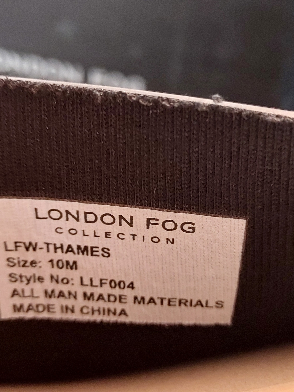 London Fog Thanes Shiney Black Rubber Knee High Rain Boots. Sz 10B. NWB - Picture 7 of 16
